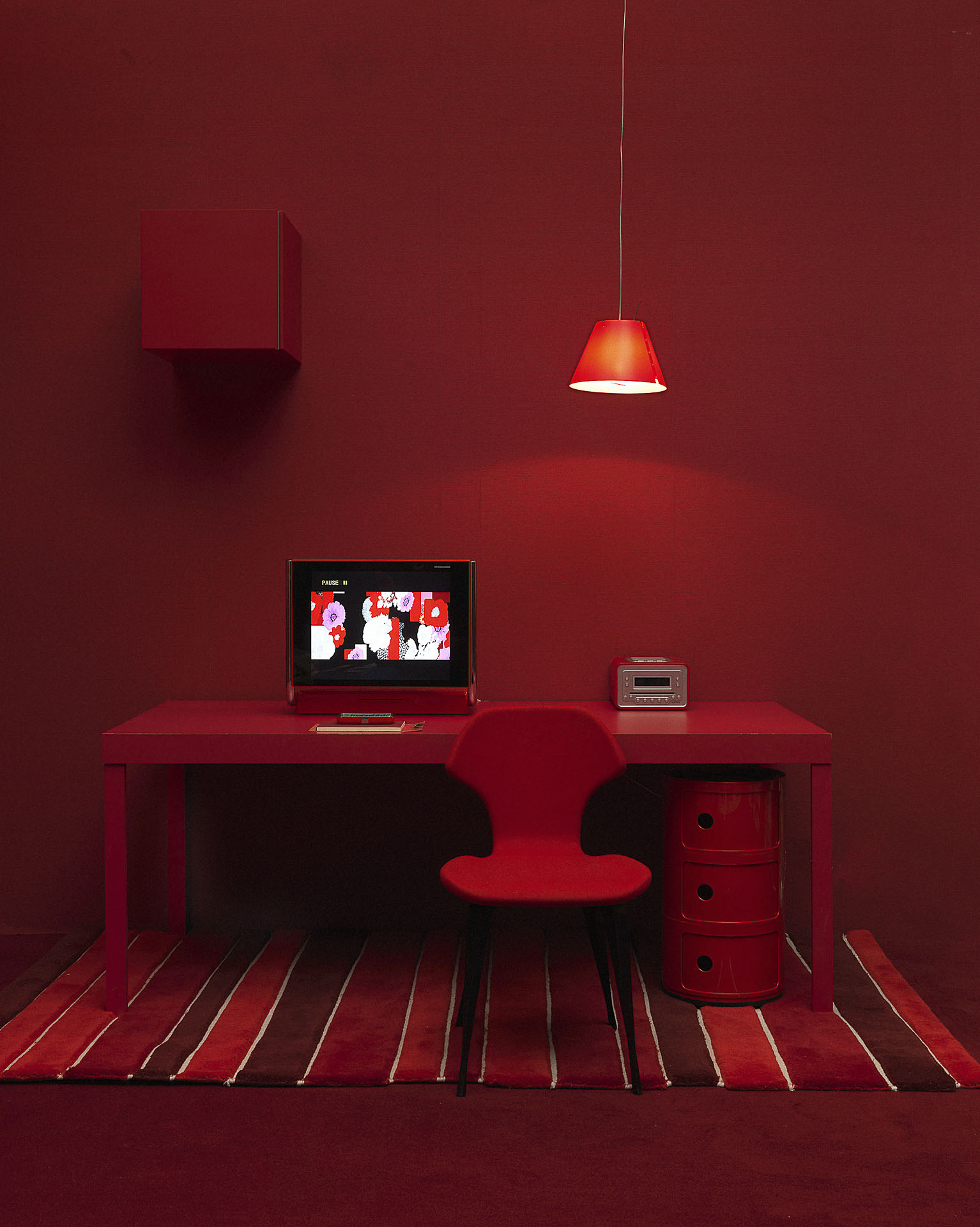 ELLE DECOR 5 ROSSO